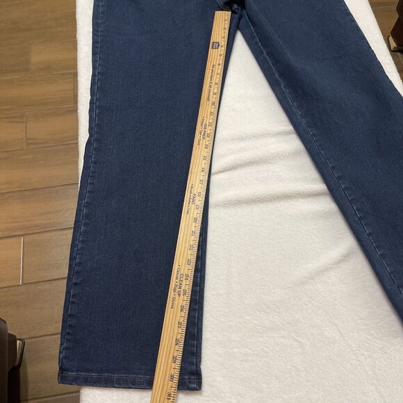 Lee Womens Relaxed Fit Five Pocket Straight Leg Jeans Size 14 - Picture 7 of 9
